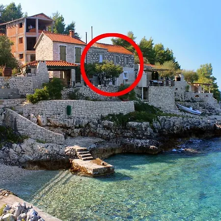 Seaside Secluded Cove Danca - Babina, Korcula - 9322 Διαμέρισμα Babina